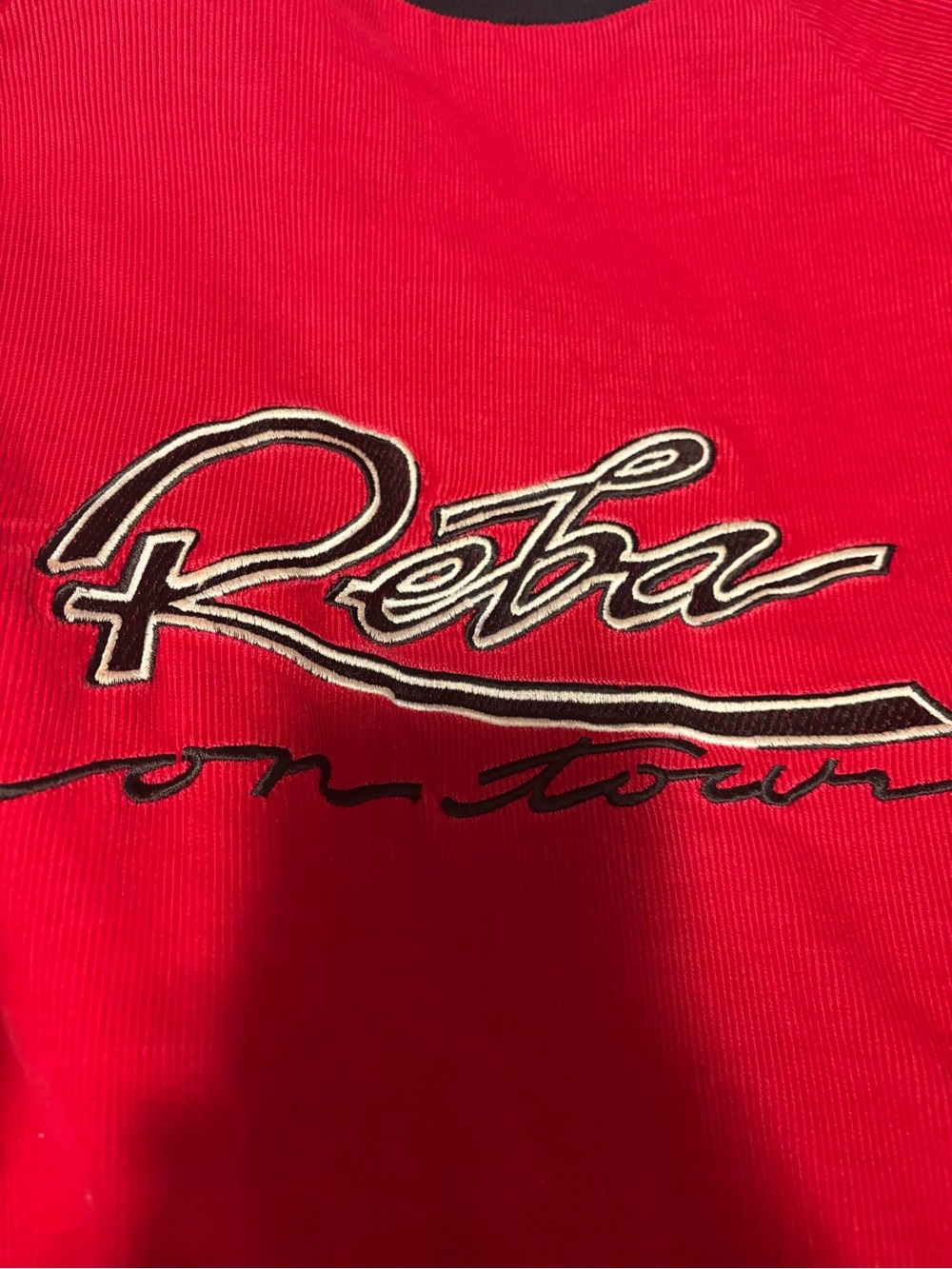Vintage Reba on tour jacket